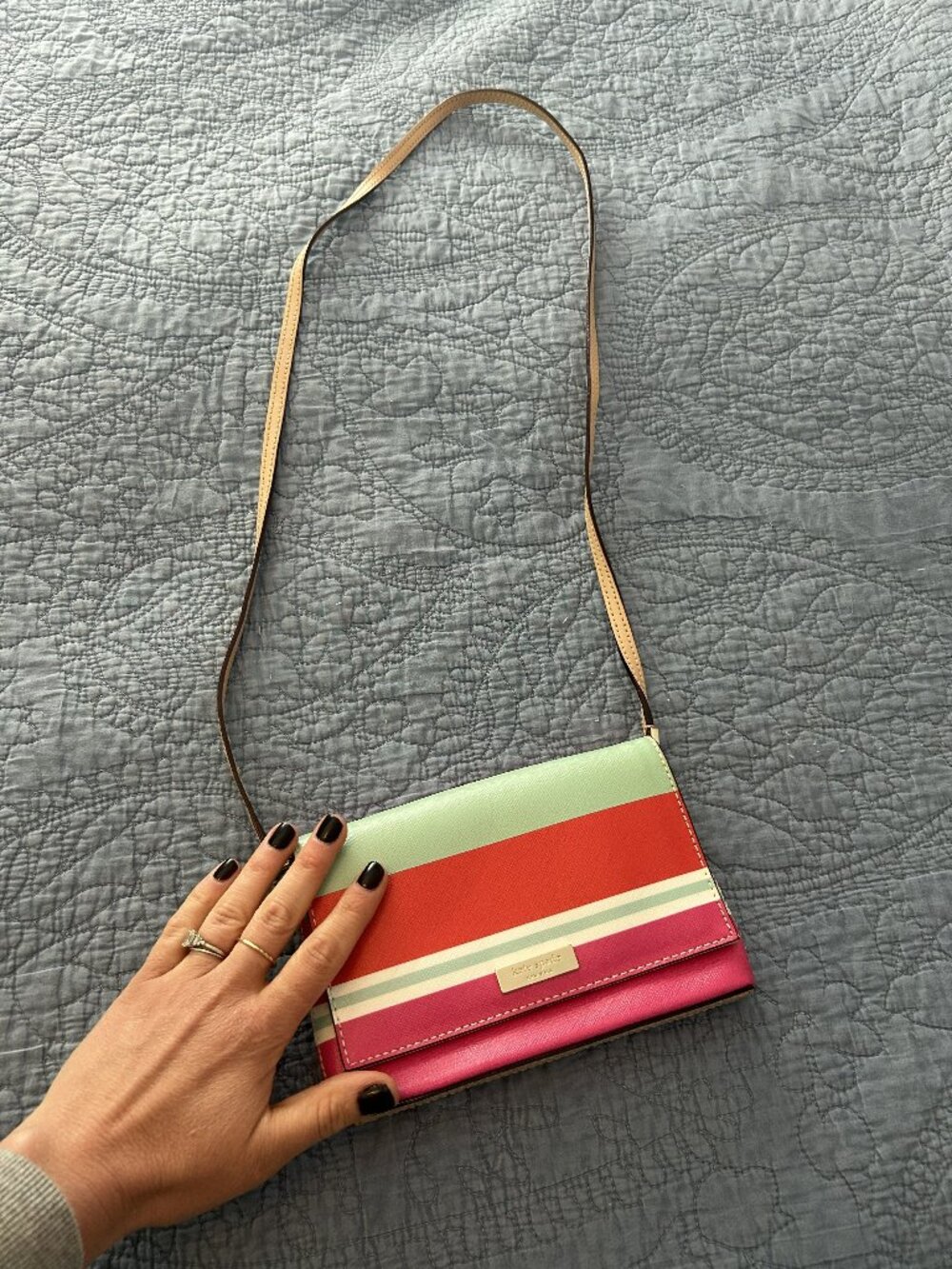 Like-New Kate Spade Cross-Body! Bright & fun for Summer!